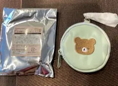 リラックマ　F賞　刺繍コインケース