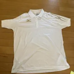 Mizuno ポロシャツ XL ホワイト