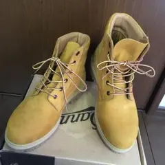 【ブーツ界の名門】Danner イエローブーツ 本革 希少 1932年創業
