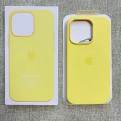 新品未使用· iPhone 14 Pro シリコンケース レモンゼスト