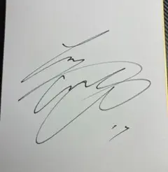 大谷翔平選手　直筆サイン　野球