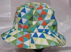 カラフルなデザイン帽子　56cm