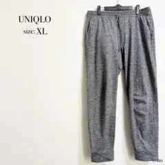 ☆美品☆ UNIQLO グレー XLサイズ ワイド パンツ　ユニクロ