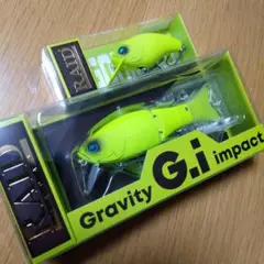 【新品未開封】レイドジャパン GI  レモンパワー レイドジャパン バスルアー レベルバイブブースト3.5g 027