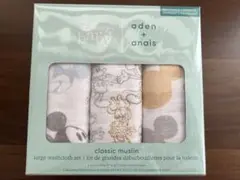 aden+anais（エイデンアンドアネイ）Disney ウォッシュクロス3枚組
