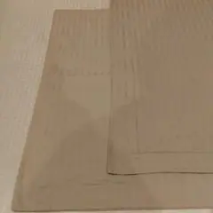 [美品]　ニトリジャンボクッションカバー　ホテルスタイル　2個セット　ライトモカ