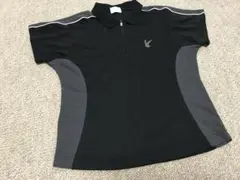 レディース　M　ランニング　ポロシャツ　メッシュ　カワサキ　K　レディース