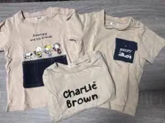 スヌーピー Tシャツ 3枚セット