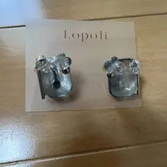 本日限定価格【kopoli コポリ】 イヤリング ガラスアクセサリー　ノーチェ 本日限定価格【kopoli コポリ】 イヤリング ガラスアクセサリー