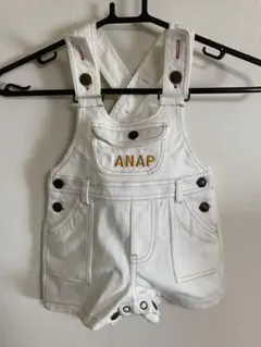 ANAP ホワイトロンパース サイズ80