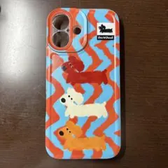ダックスフンドデザイン iPhone16ケース