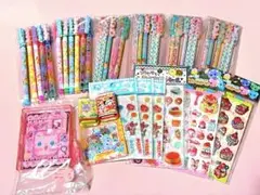 平成当時物 新品 レモン株式会社 文具まとめ売り 平成レトロ 平成女児