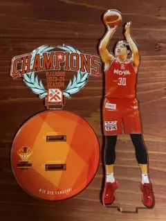 広島ドラゴンフライズ　山崎稜　優勝記念アクリルスタンド