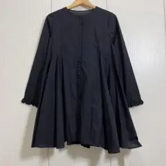 25SS 今期 未使用 ラトータリテ 【洗える】エンブロイダリーフレアチュニック