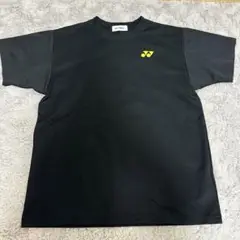 ヨネックス 黒 Tシャツ メッセージプリント