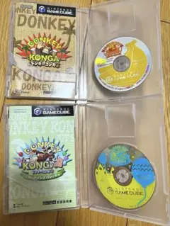 ドンキーコンガ 2枚組 ゲームキューブソフト