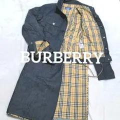 h29. BURBERRY Gジャン デニムスカート 上下セット サイズ38