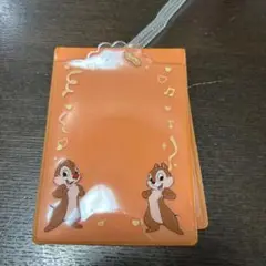 ディズニーストア　スタンドカードケース　チップ&デール