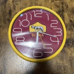 ASローマ WALL CLOCK ABS AS ROMA オフィシャル 壁時計
