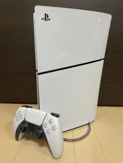PlayStation5ホワイト本体/縦置きスタンド/MHワイルズ　3点セット
