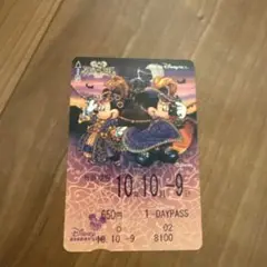 ディズニー　リゾートライン　フリーきっぷ