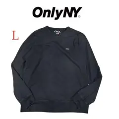 【美品】Only Ny ライトウェイト スモールロゴスウェット　Lサイズ