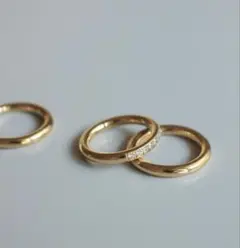 ebine Trois Tube Ring リング 重ね着け可能