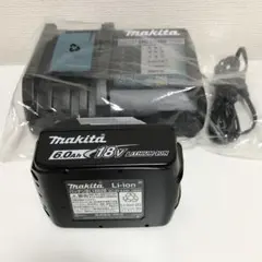 マキタ インパクト用 BL1860Bバッテリー DC18RF急速充電器 新品❣️①