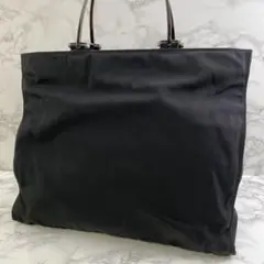 GUCCI グッチ スチールハンドル×ジャガードファブリック トートバッグ