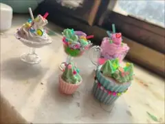 ミニチュアデザート5点セット