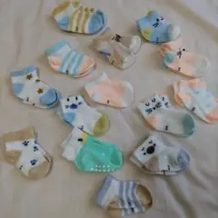 ベビー靴下 15足 　1回使い