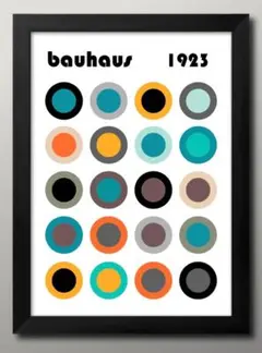 15955■ポスター アート 絵画『バウハウス　BAUHAUS』A3 マット紙