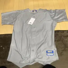 野球ユニフォームメッシュグレーL