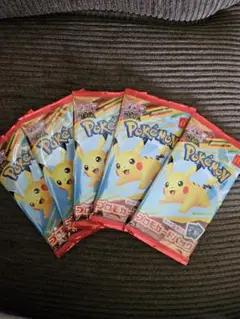 未開封　５枚セット　マクドナルド　ポケモン　カード