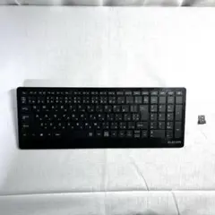 ELECOM ワイヤレスキーボード TK-FDP071