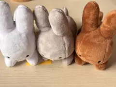 ブルーナアニマル マスコット キーホルダー 3点セット