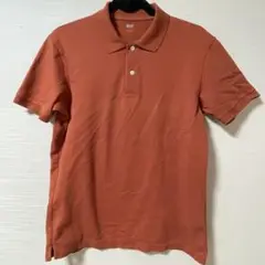 UNIQLO オレンジ ポロシャツ Mサイズ