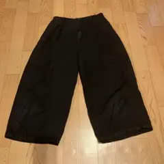 GU リネンブレンドワイドパンツ　Mサイズ