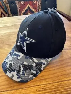 NFL 新品　星型ロゴ刺繍 キャップ ネイビー 迷彩