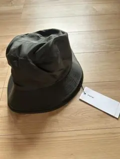 sacai サカイ ロゴ バケットハット バケハ ダブルブリム 23AW 新品 買い保障できる サカイ sacai ロゴ 23AW ダブルブリム バケハ