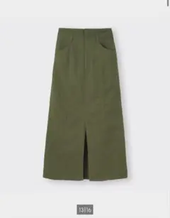 GU ハイウエストスリットナロースカートQ