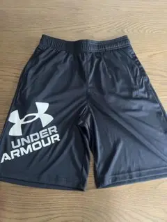 UNDER ARMOUR HEATGEAR バスケットパンツ YXL 黒