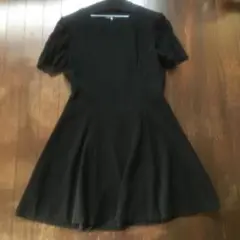 ワンピース ドレス　黒　フォーマルワンピース
