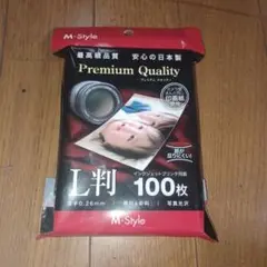 インクジェットプリンタ用紙 L判 100枚