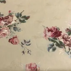 こうの早苗オリジナル布　ローズ　ベージュ　お得品