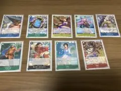 ワンピースカード　Pカード9枚セット