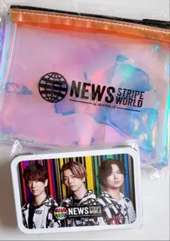 NEWS STRIPE WORLD in JOYPOLICE コラボグッズ