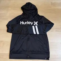 Hurley フード付きラッシュガード ブラック