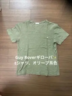 お値下げ✨Guy Roverギローバ✨tシャツ、オリーブ系色