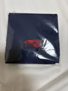 レッドロブスター　ノベルティ　ハンカチ　ネイビー　新品